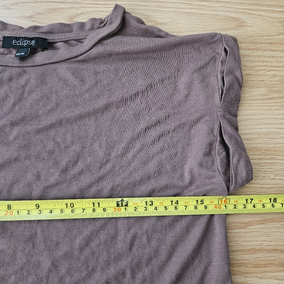 ECLIPSE Women's Brown Top - Picture 3 of 6